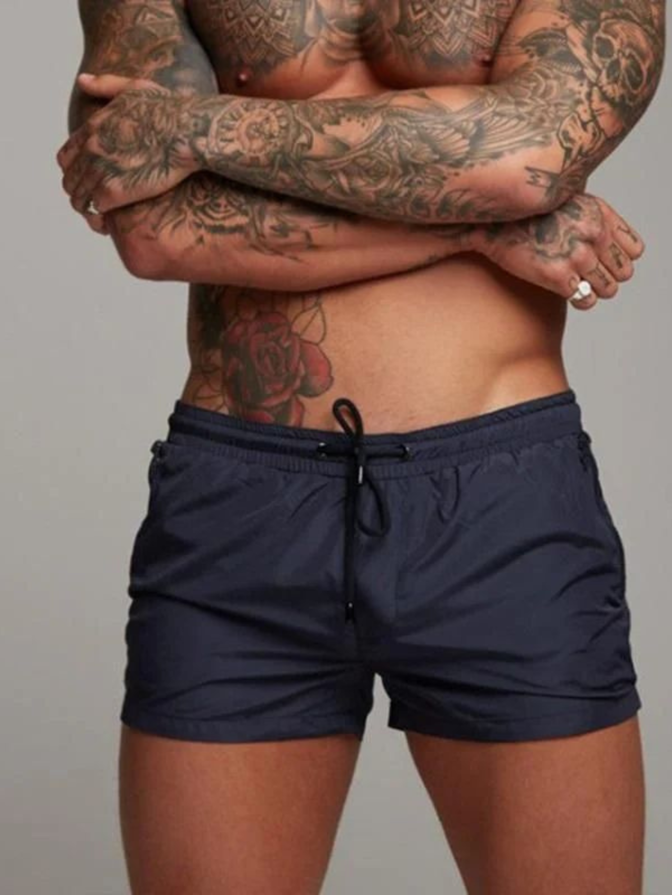 Momount Men Swim Shorts – Drawstring Quick Dry Slim Fit Summer
