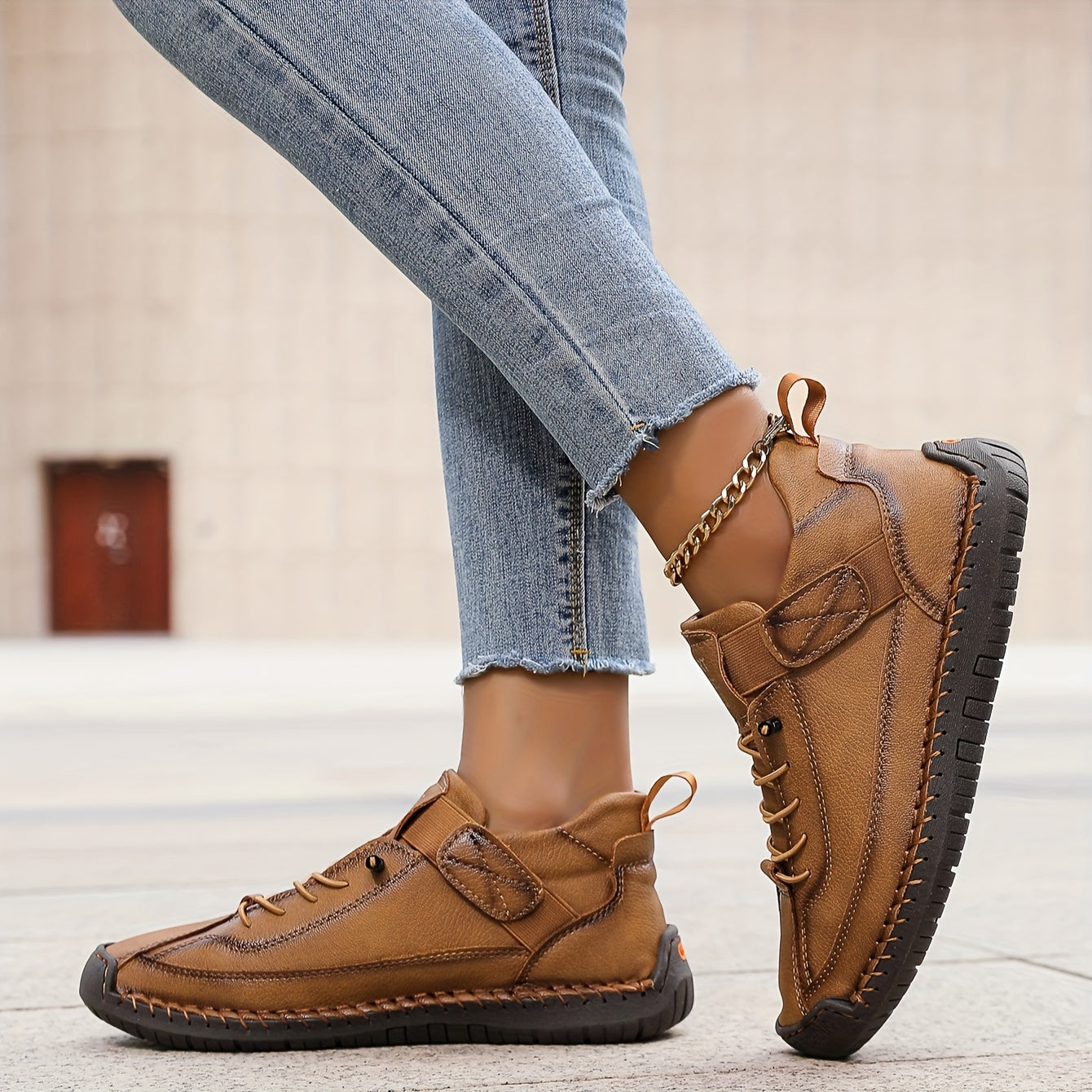 Momount Women Casual Walking Shoes – Lace Up Comfort Everyday