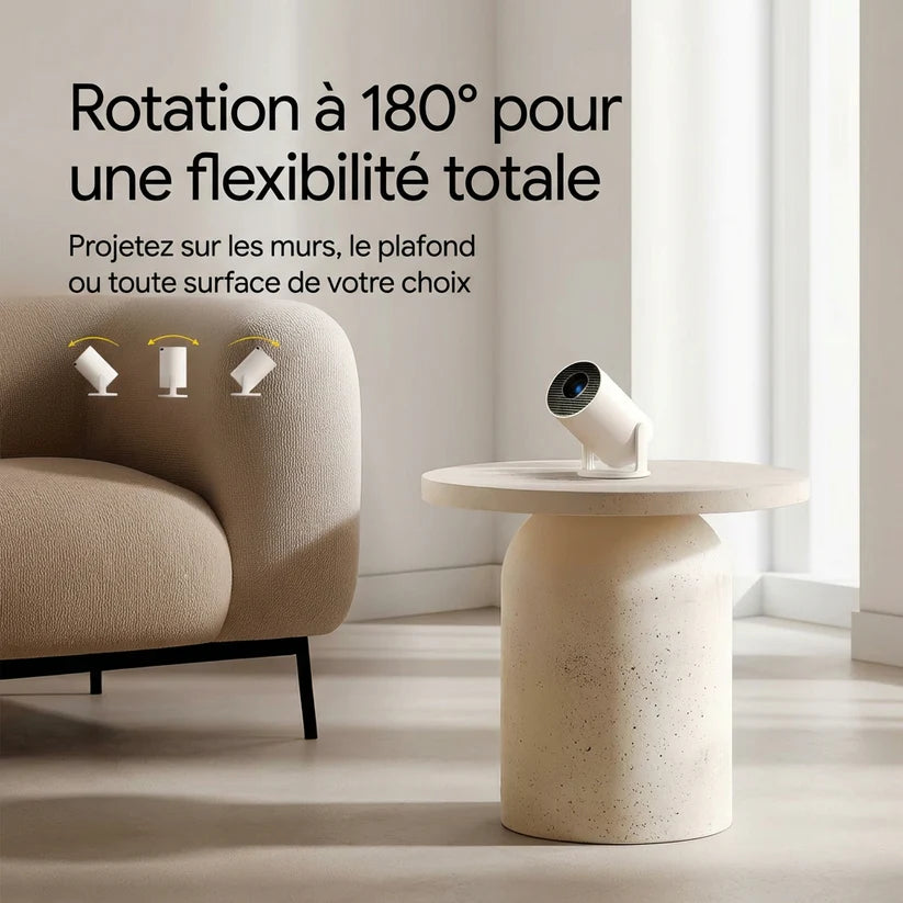 4K-compatible projector - Wi-Fi and Bluetooth