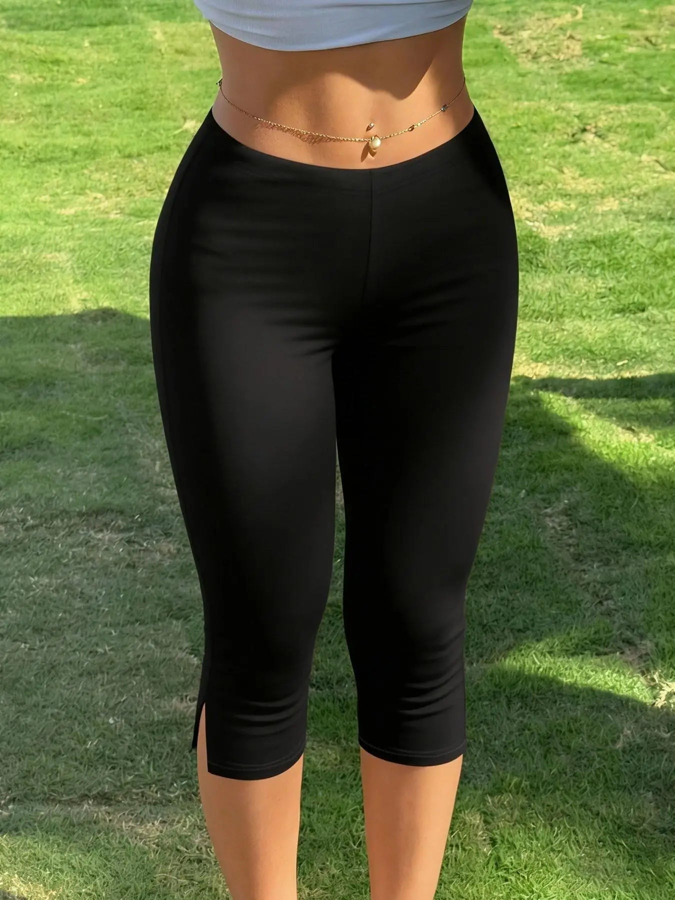 Momount Women Capri Leggings