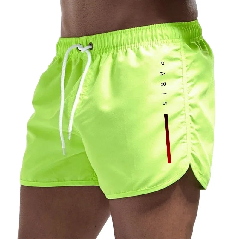 Momount Men Swim Shorts – Drawstring Quick Dry Sport Beach Summer