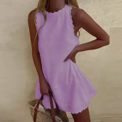 Sonia Sleeveless Summer Mini Dress | Casual, Feminine, Vintage