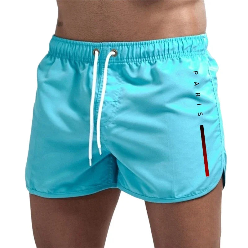 Momount Men Swim Shorts – Drawstring Quick Dry Sport Beach Summer