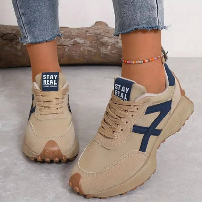Momount Women’s Casual Sneakers – Lace-Up Lightweight Everyday