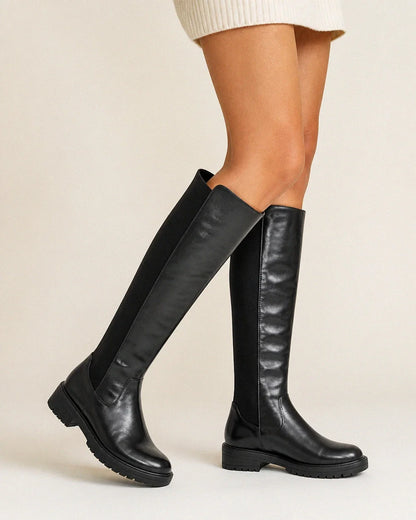 Claudia women's stretch knee-high boots – 02 profile webp