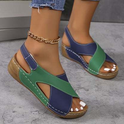 Belisario | Platform Wedge Ankle Strap Sandals