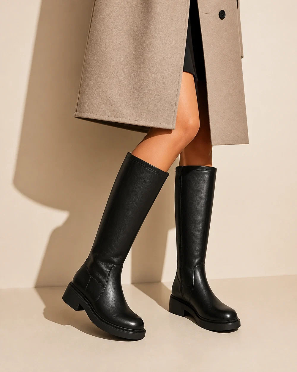 Jean women's knee-high boots – 11 black webp