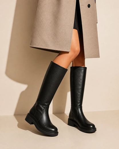Jean women's knee-high boots – 11 black webp