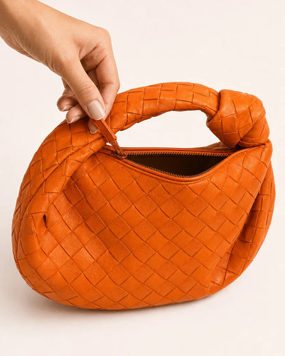 Momount Women's Woven Hobo Handbag