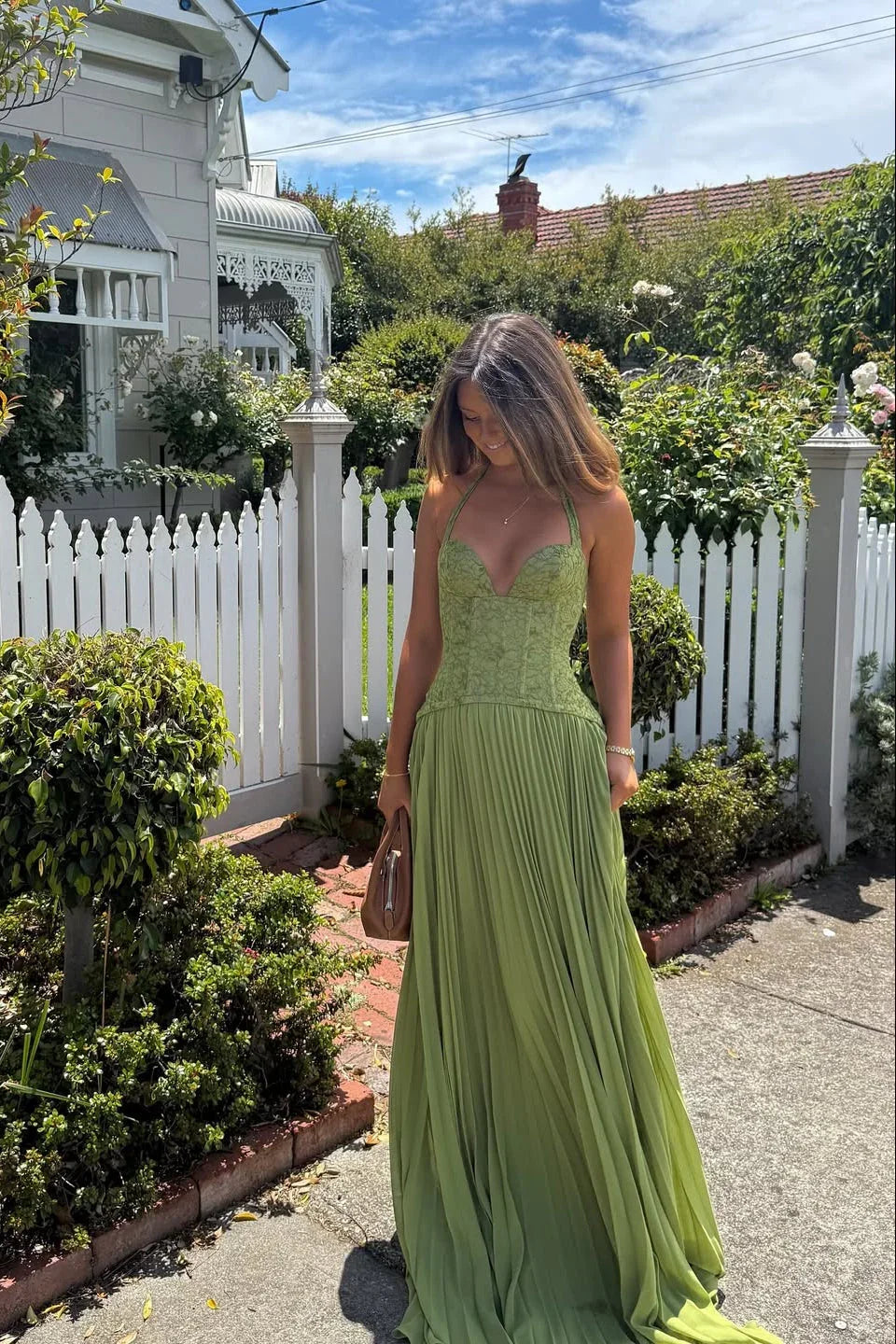 Cosima | Elegant Satin One Shoulder Cape Sleeveless Evening Maxi Dress